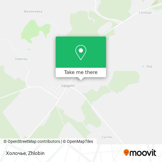 Холочье map