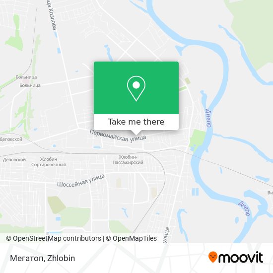Мегатоп map