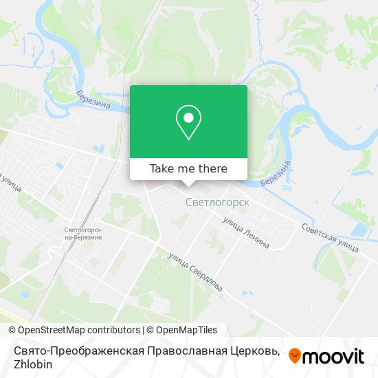 Свято-Преображенская Православная Церковь map
