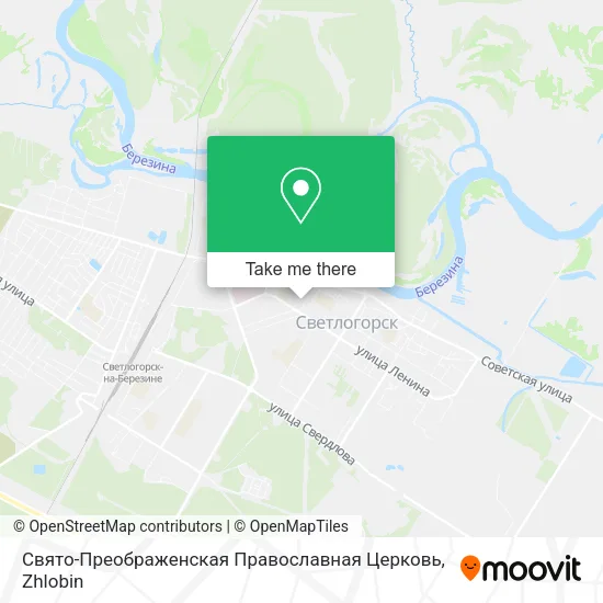 Свято-Преображенская Православная Церковь map