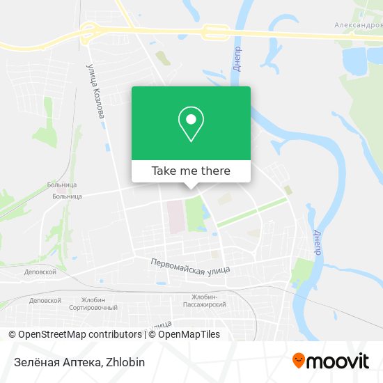 Зелёная Аптека map