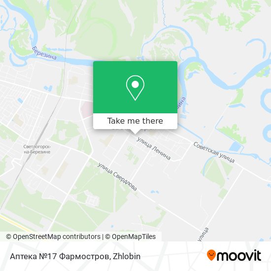 Аптека №17 Фармостров map