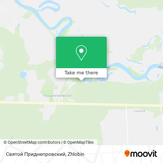 Святой Приднепровский map