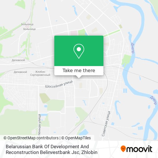 Belarussian Bank Of Development And Reconstruction Belinvestbank Jsc map