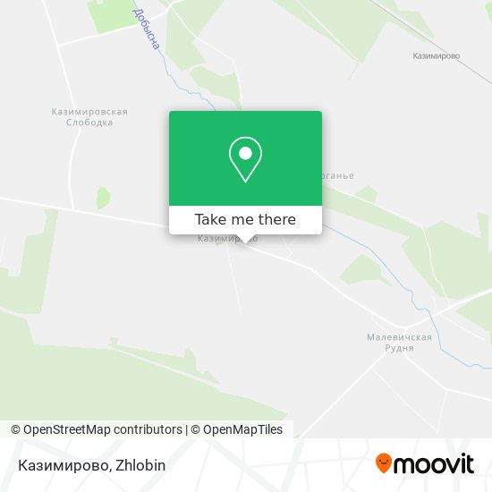 Казимирово map
