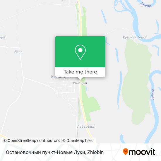 Остановочный пункт-Новые Луки map