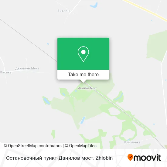 Остановочный пункт-Данилов мост map
