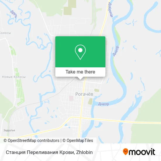 Станция Переливания Крови map