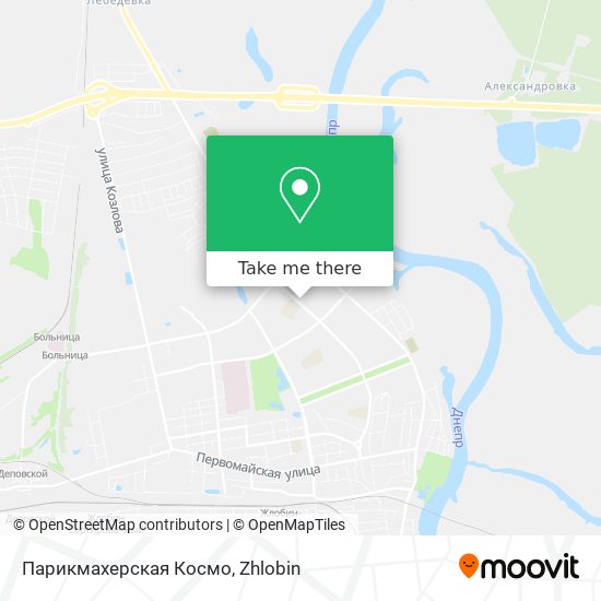 Парикмахерская Космо map