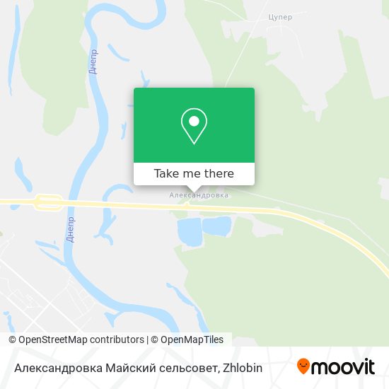 Александровка Майский сельсовет map