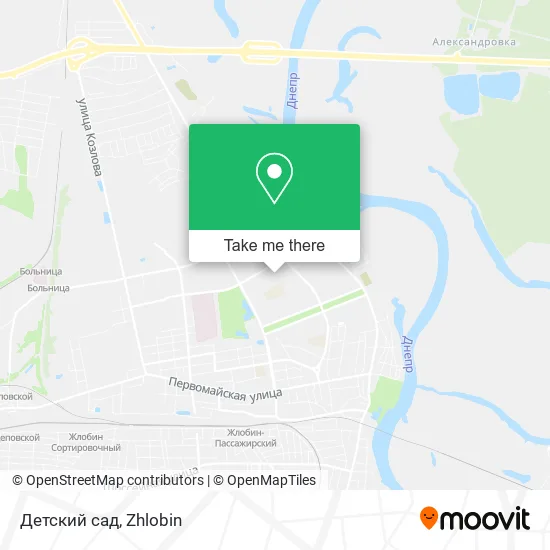 Детский сад map