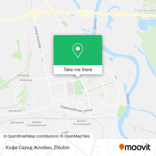 Кофе Саунд Жлобин map