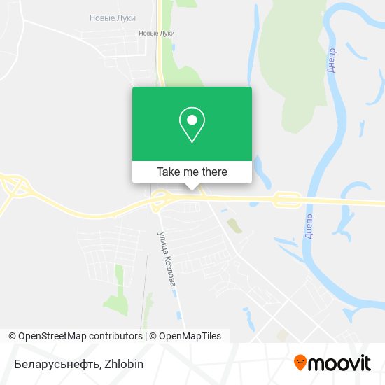 Беларусьнефть map