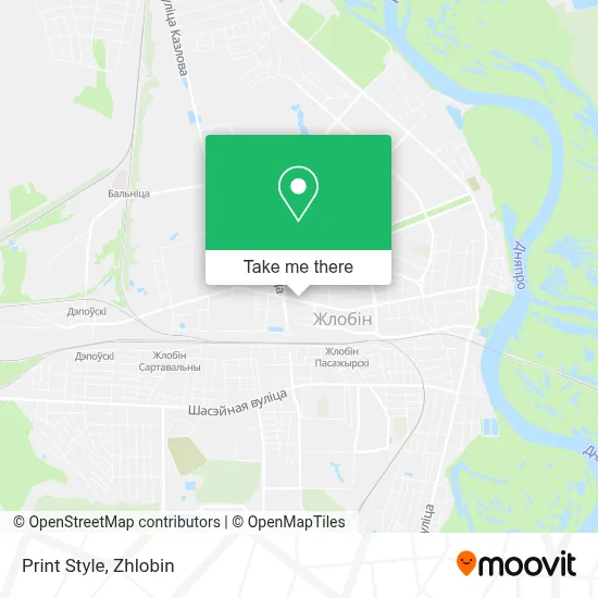 Print Style map