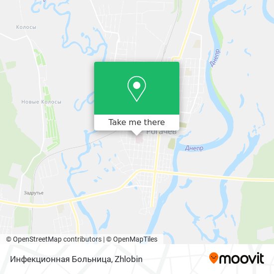 Инфекционная Больница map