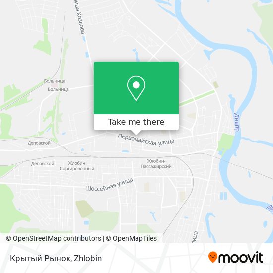 Крытый Рынок map
