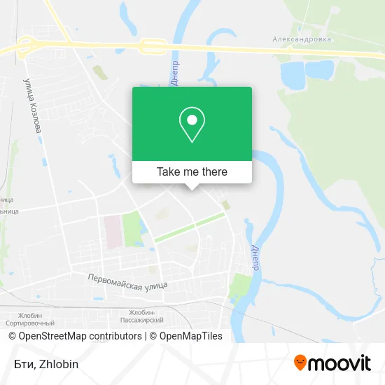 Бти map
