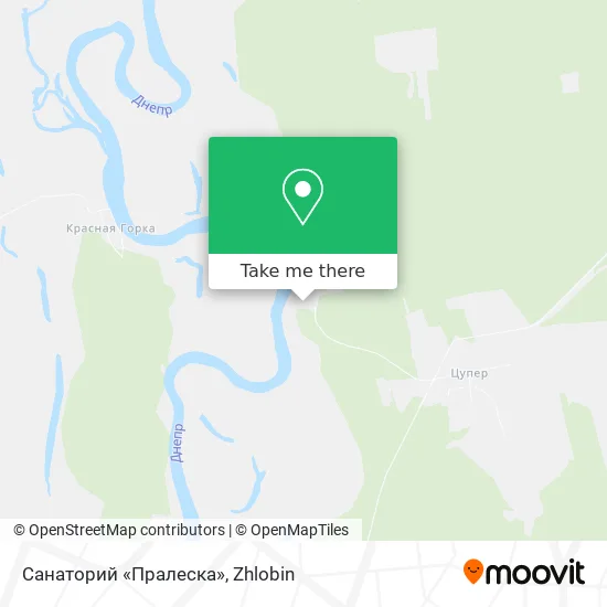 Санаторий «Пралеска» map