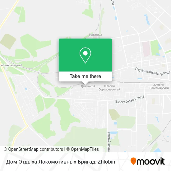 Дом Отдыха Локомотивных Бригад map