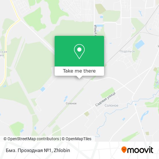 Бмз. Проходная №1 map