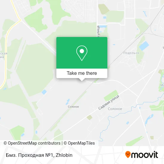 Бмз. Проходная №1 map