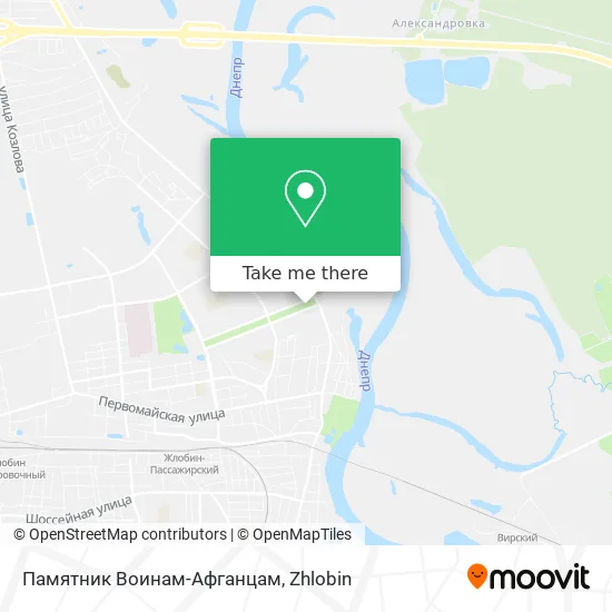 Памятник Воинам-Афганцам map