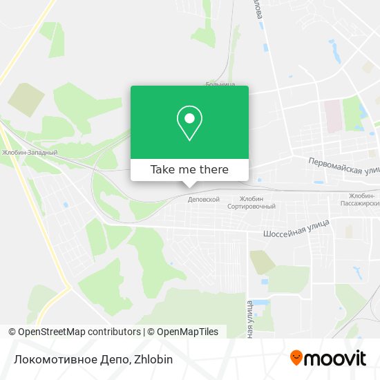 Локомотивное Депо map