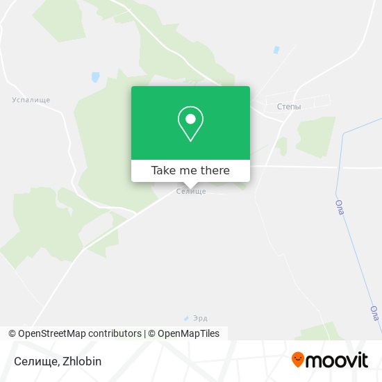Селище map