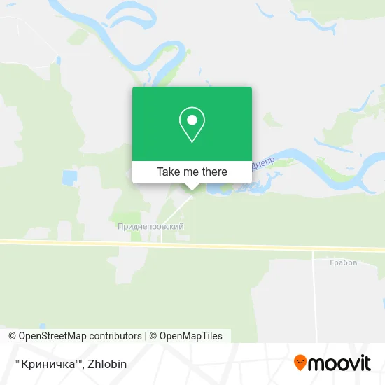 ""Криничка"" map