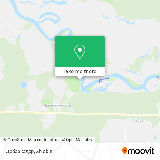 Дебаркадер map