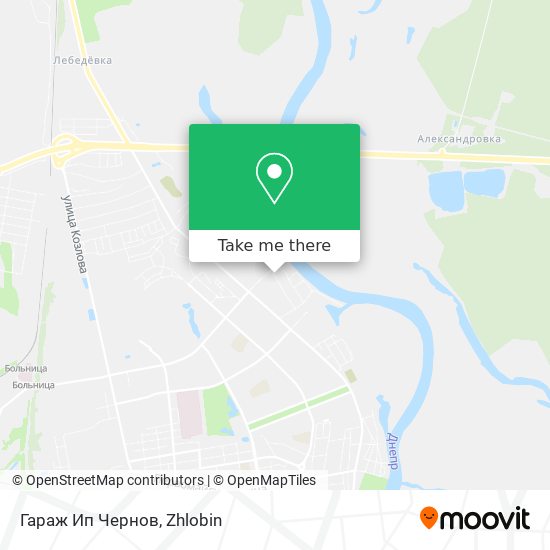 Гараж Ип Чернов map