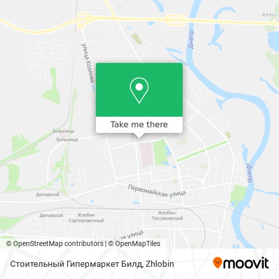 Стоительный Гипермаркет Билд map