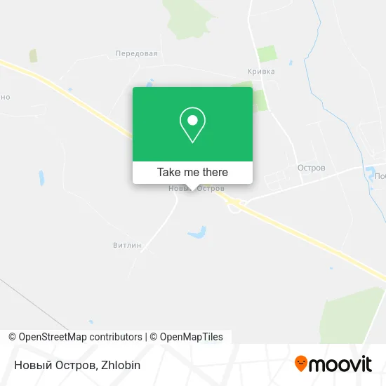 Новый Остров map