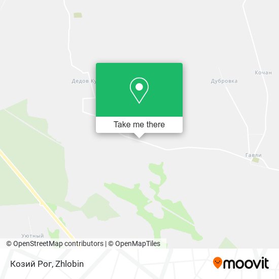 Козий Рог map