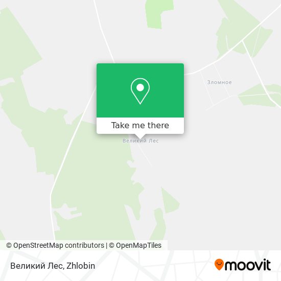 Великий Лес map