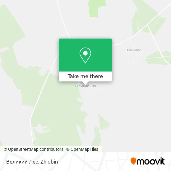 Великий Лес map