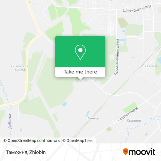 Таможня map