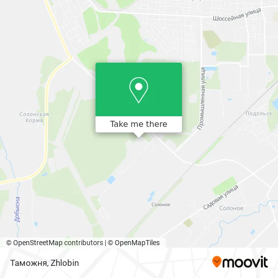 Таможня map