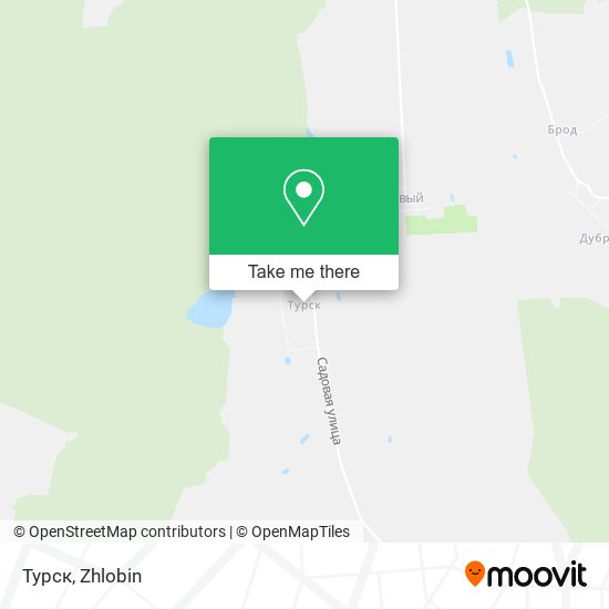 Турск map