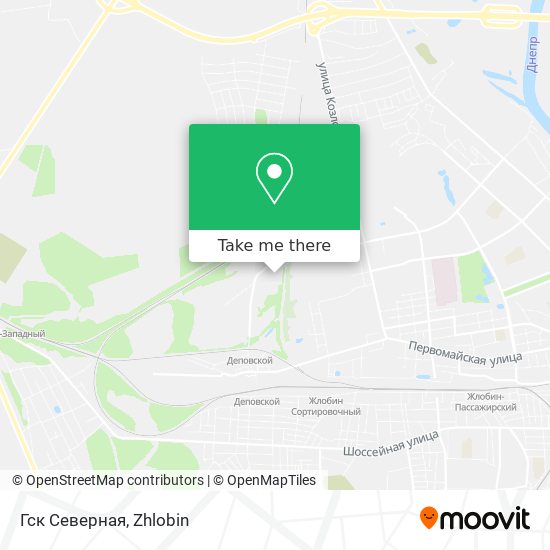 Гск Северная map