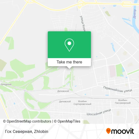 Гск Северная map
