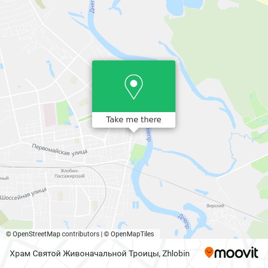 Храм Святой Живоначальной Троицы map