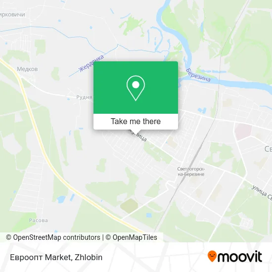 Евроопт Market map
