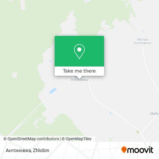 Антоновка map