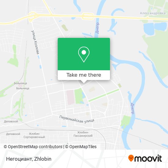 Негоциант map