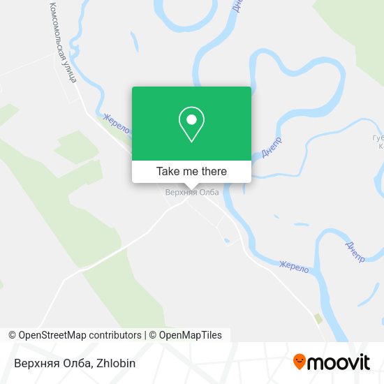 Верхняя Олба map