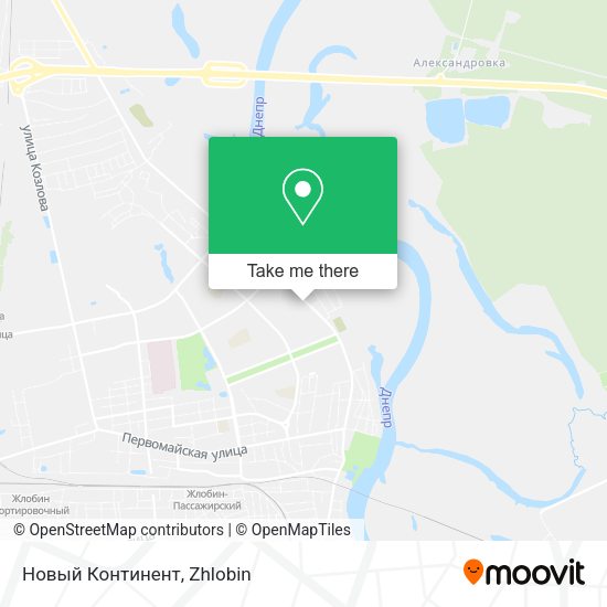 Новый Континент map