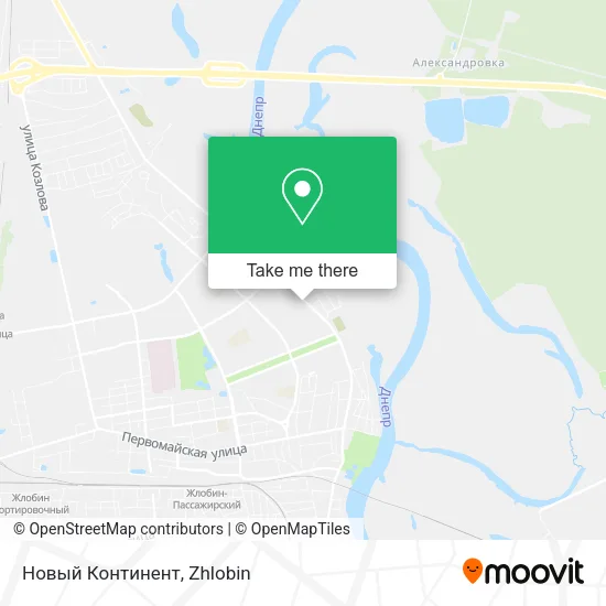 Новый Континент map