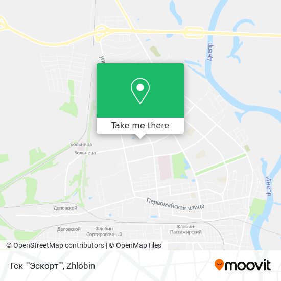 Гск ""Эскорт"" map