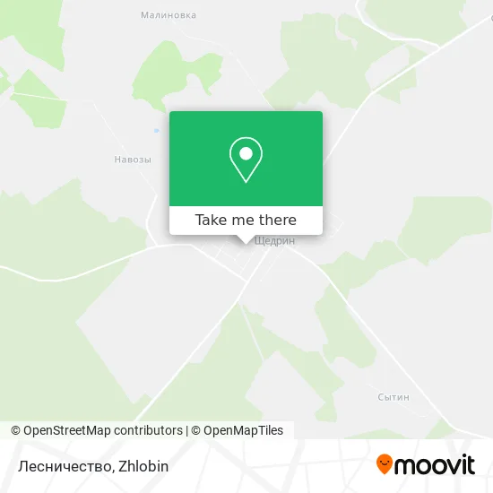 Лесничество map